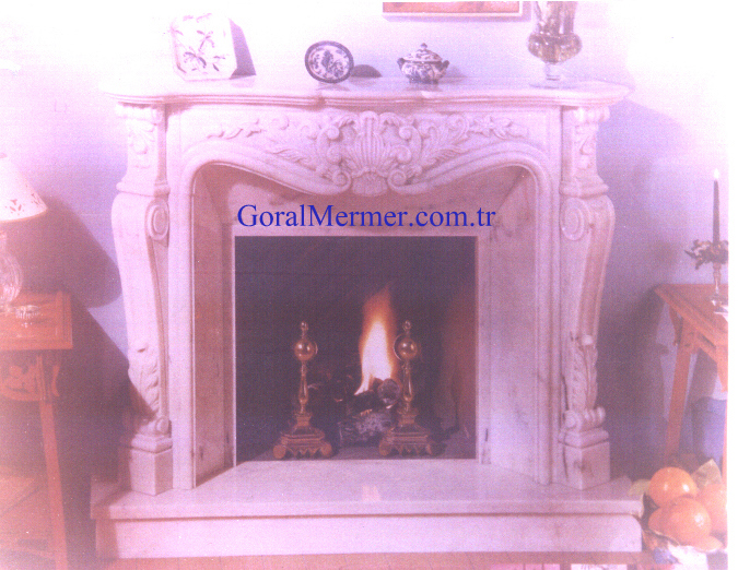 mermer şömine